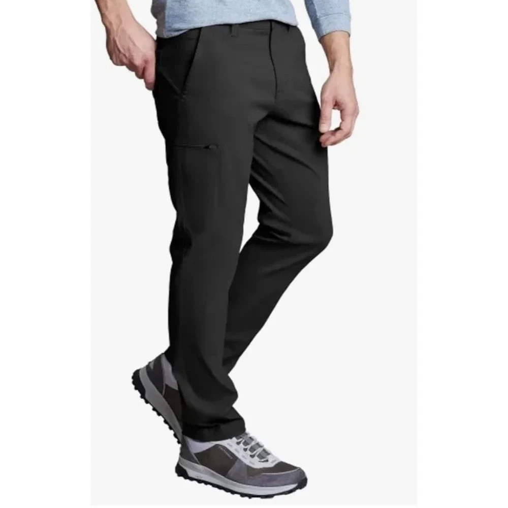 Copper & Oak Men's Tech Utility Pants, BLACK, Size 32X34